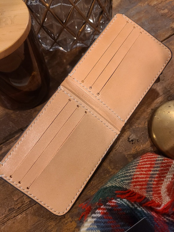 leather wallet interior
