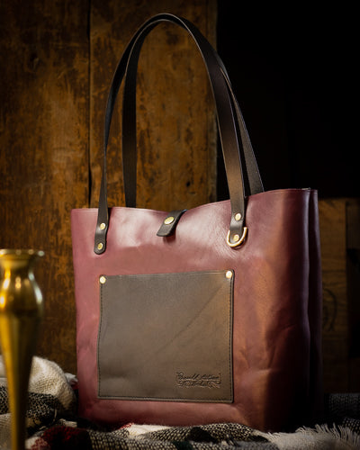 Eggplant Haley Tote
